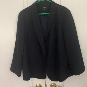COPY - Talbots 22W Navy Crepe Suit
